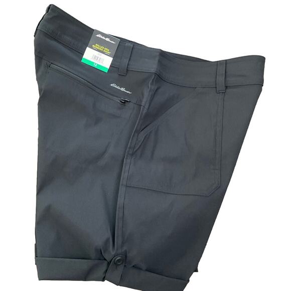 Eddie Bauer Ladies Stretch Cargo Bermuda or Cuff Shorts Size 12 NWT - Picture 1 of 9